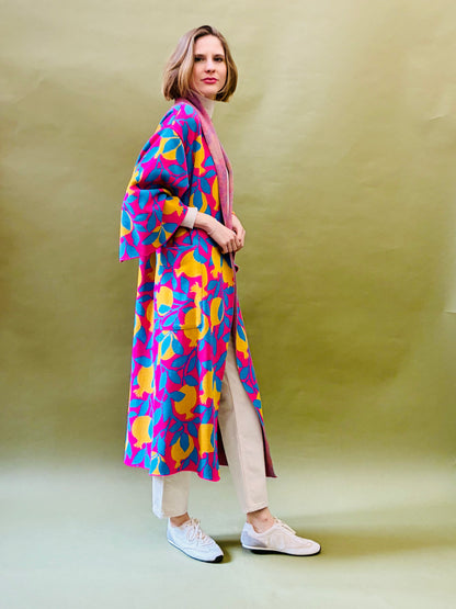 Pomegranates Kimono Coat