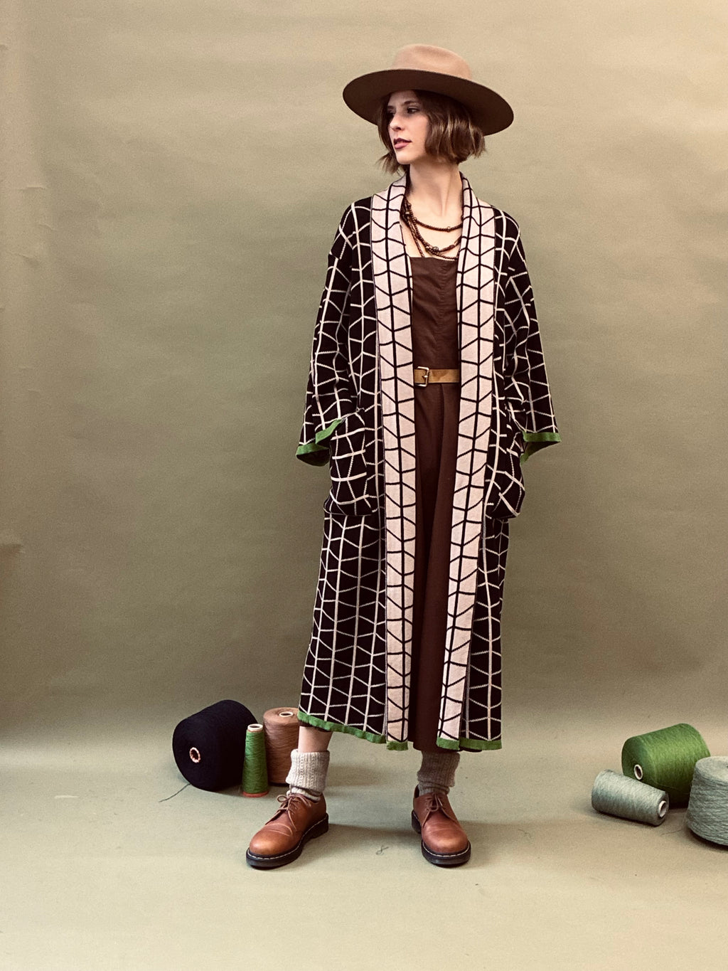 Bamboo Kimono Coat