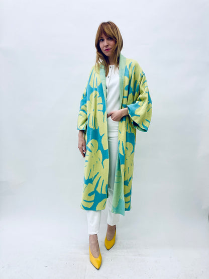 Monstera Kimono Light Coat