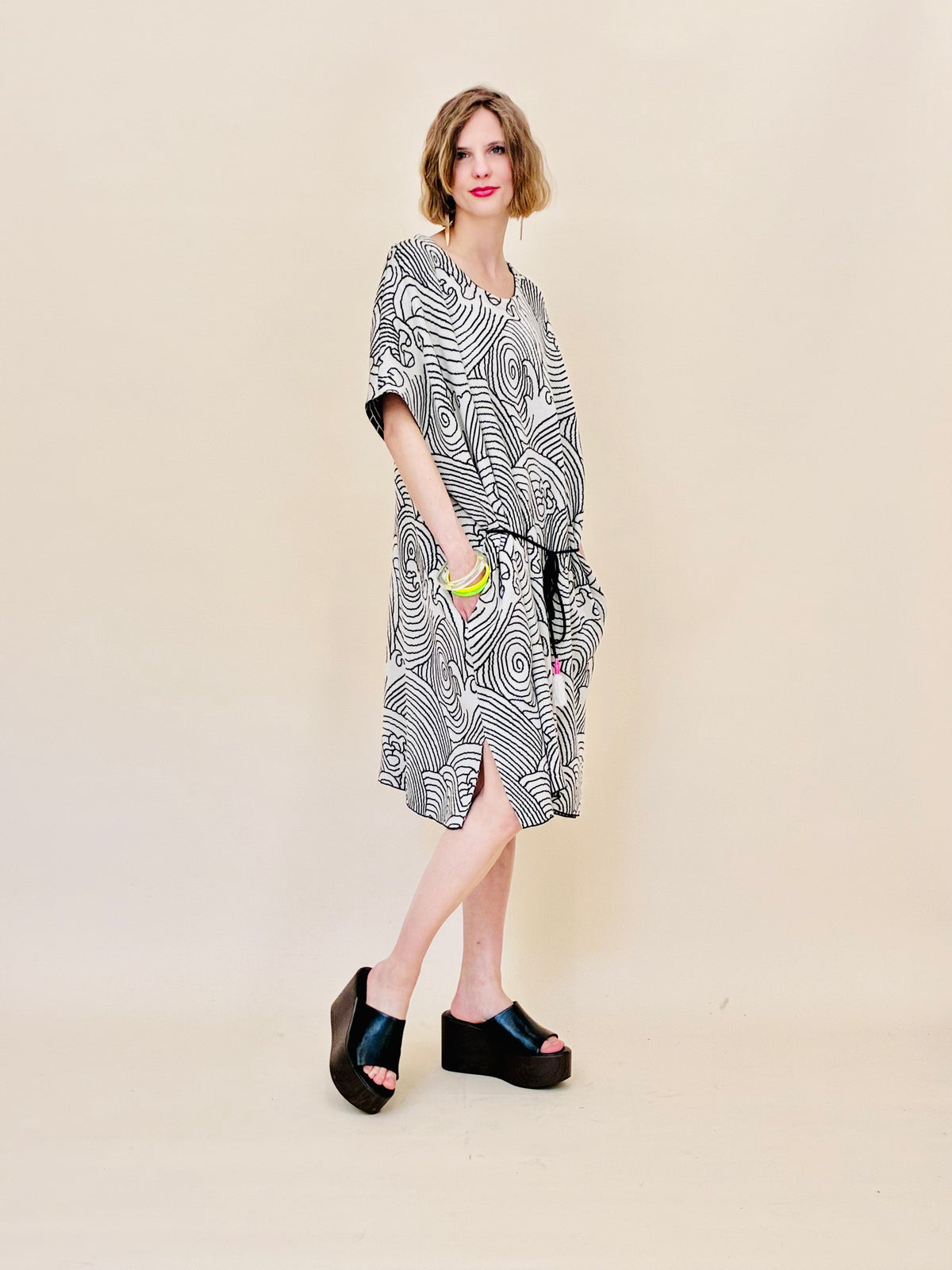 Yoko Poncho Dress