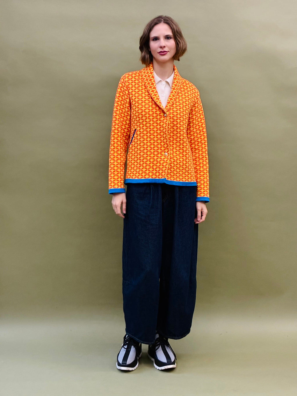 Tile Short Coat