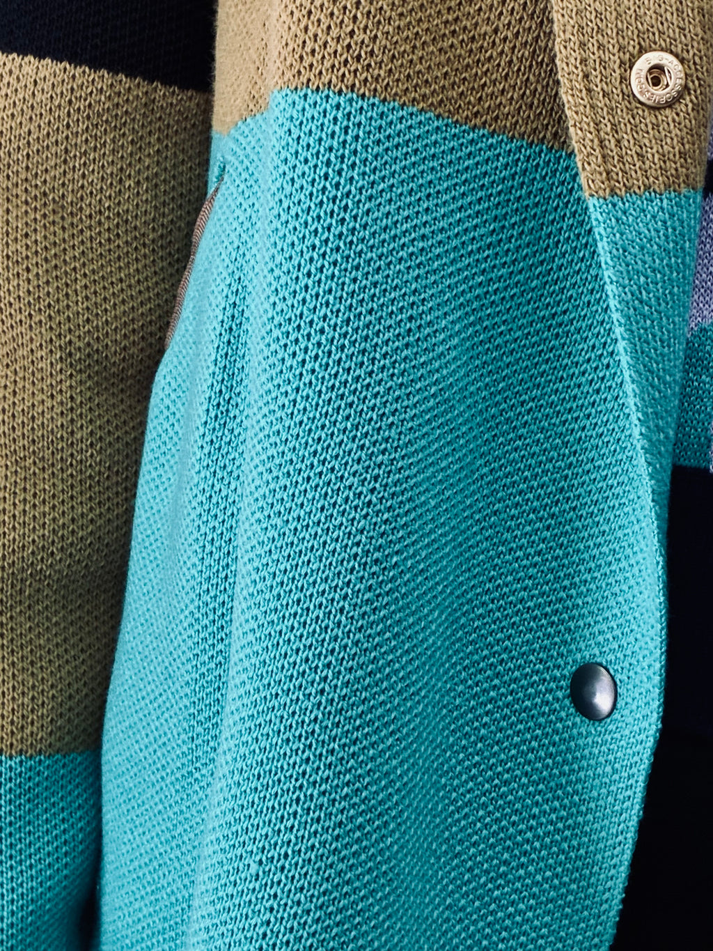 Colour Block Short Coat