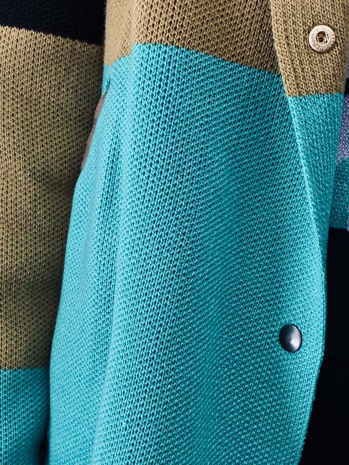 Colour Block Short Coat