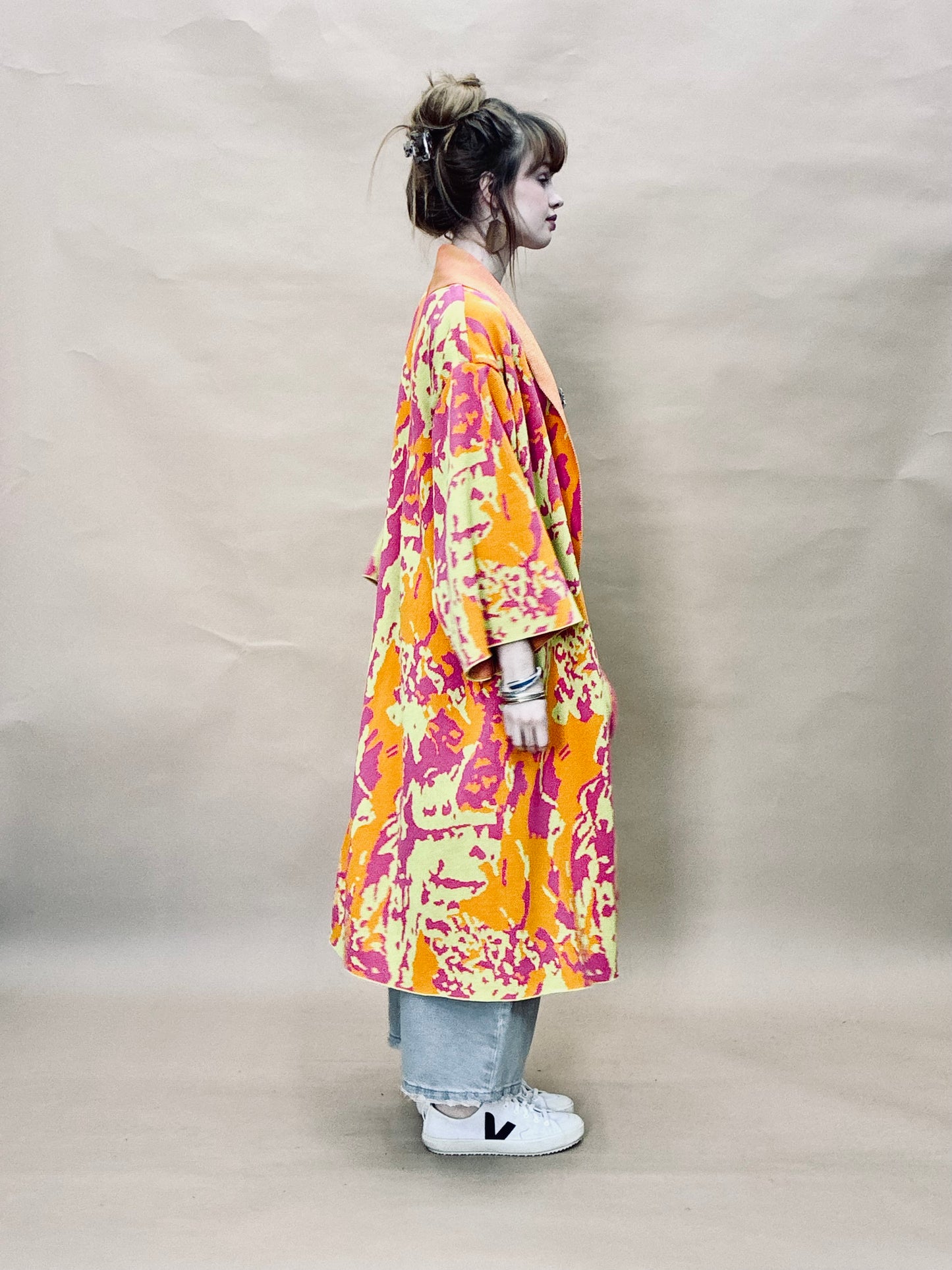 Painted Kimono Coat