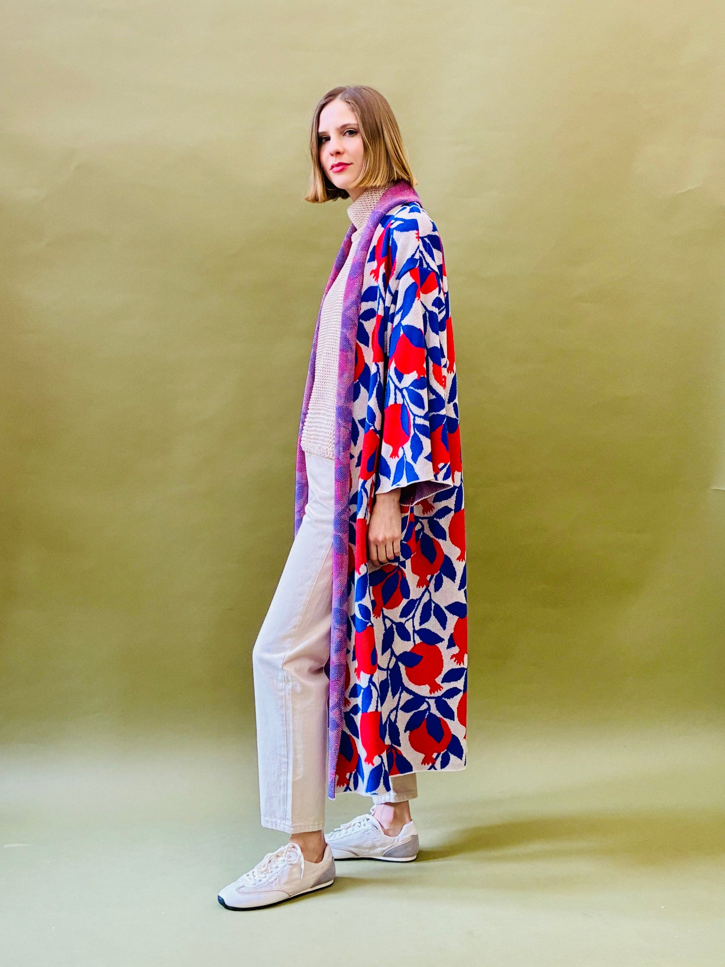 Pomegranates Kimono Coat