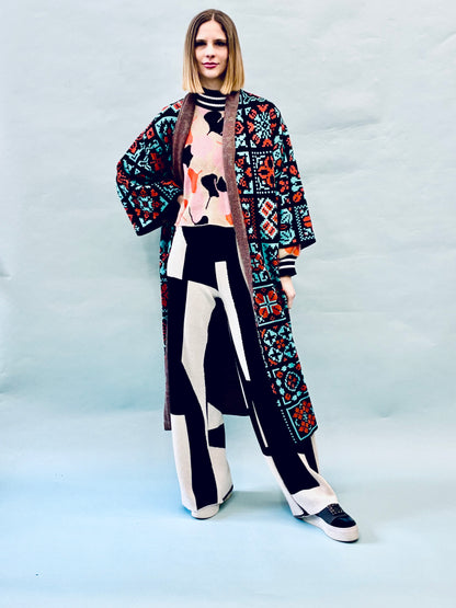 Folk Kimono Coat
