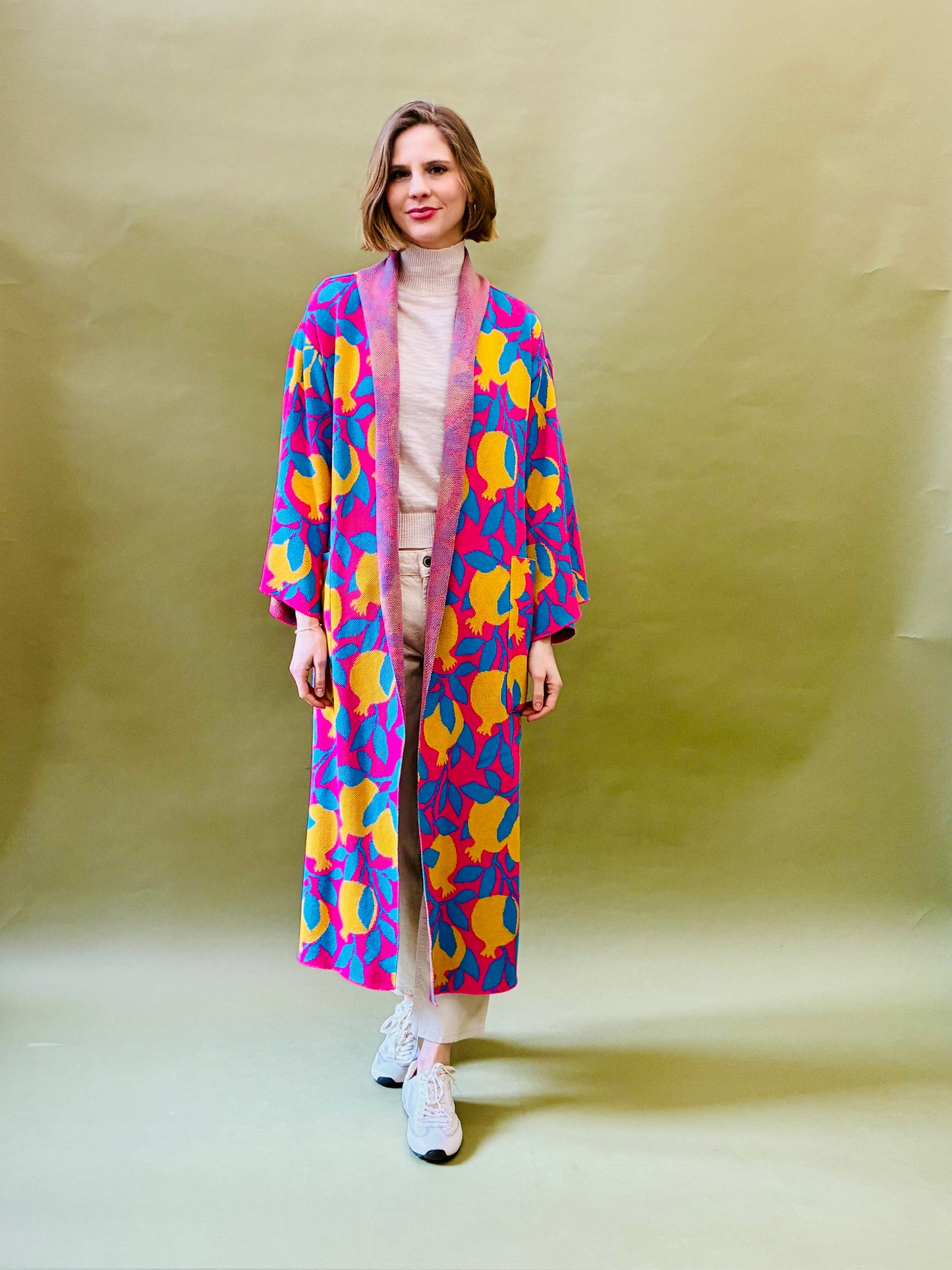 Pomegranates Kimono Coat