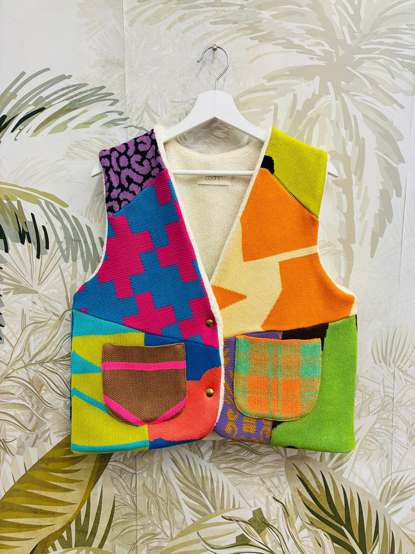 Martha Patchwork Vest No.09