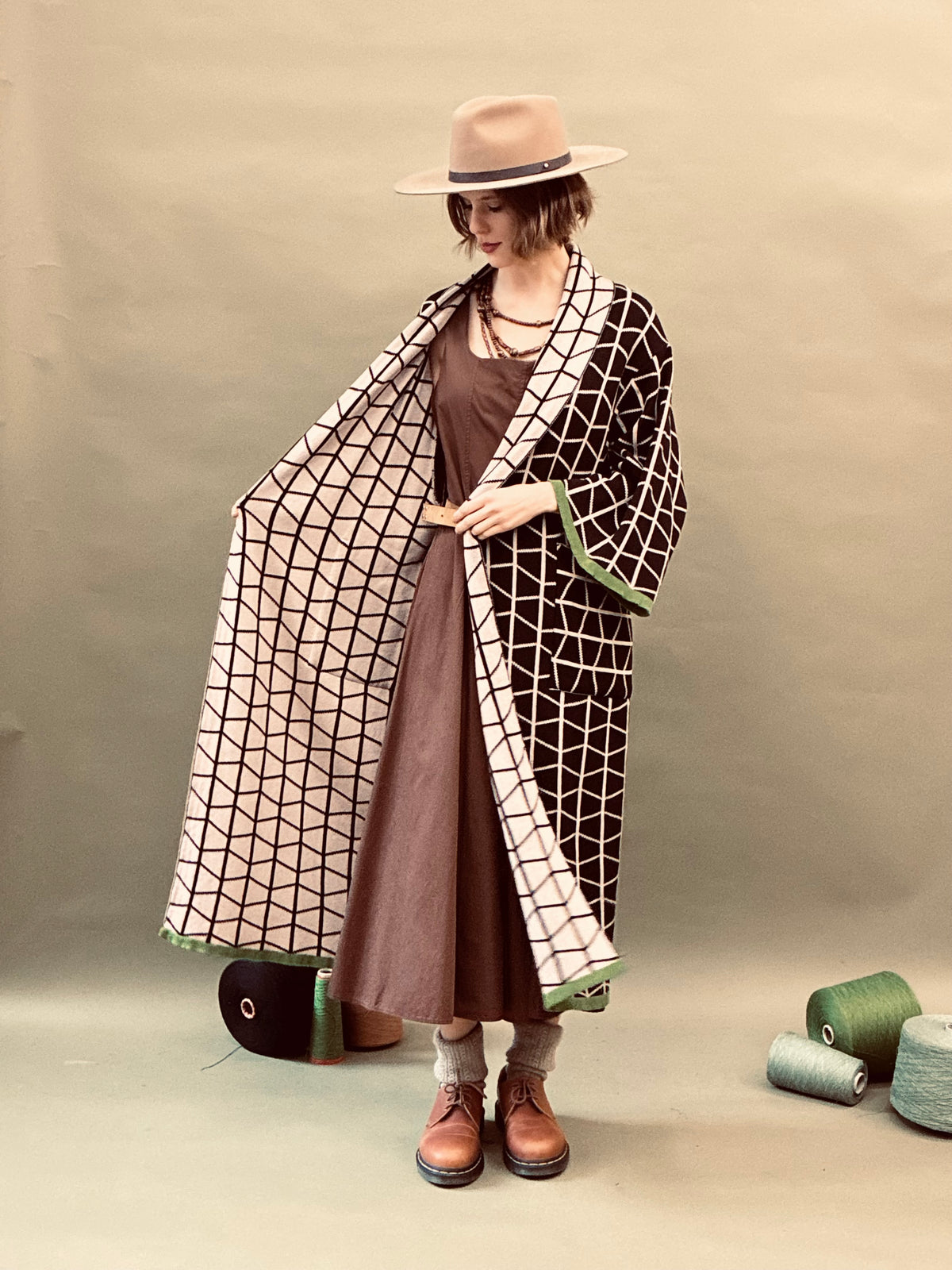 Bamboo Kimono Coat