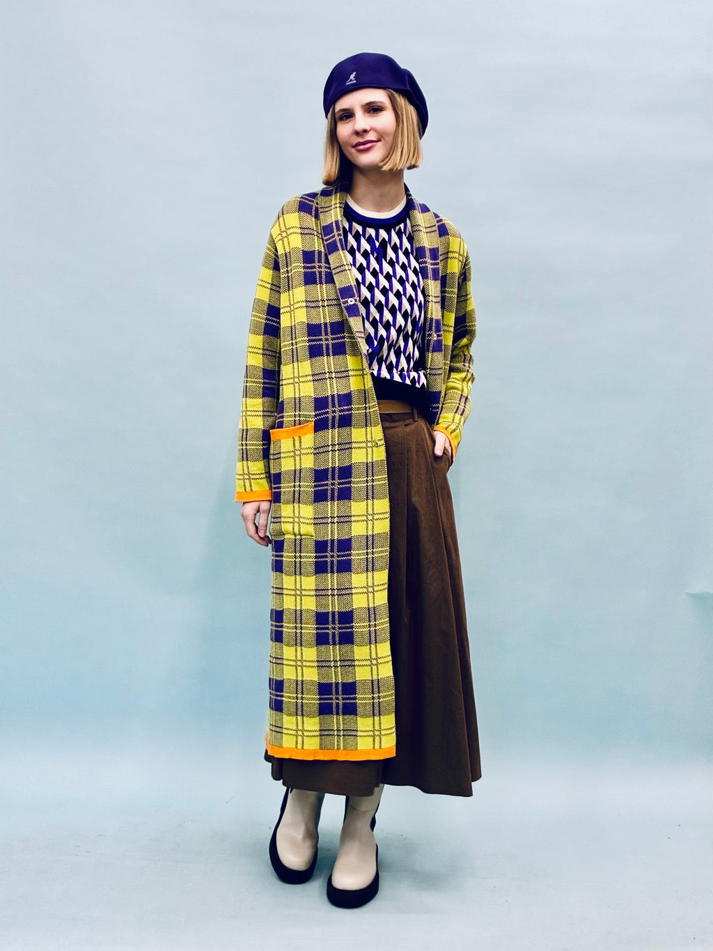 Checkered Coat