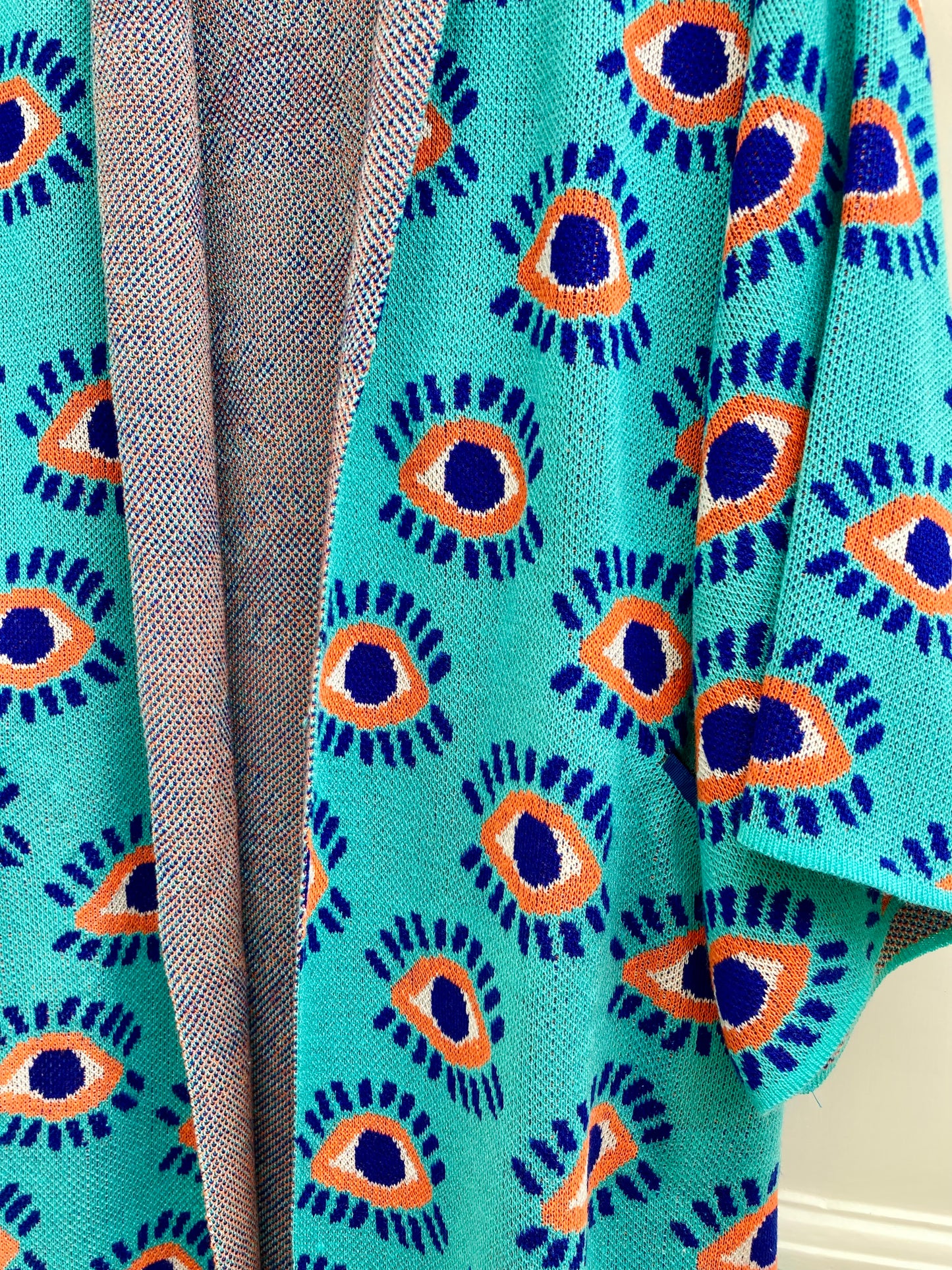 Eyes Kimono Coat