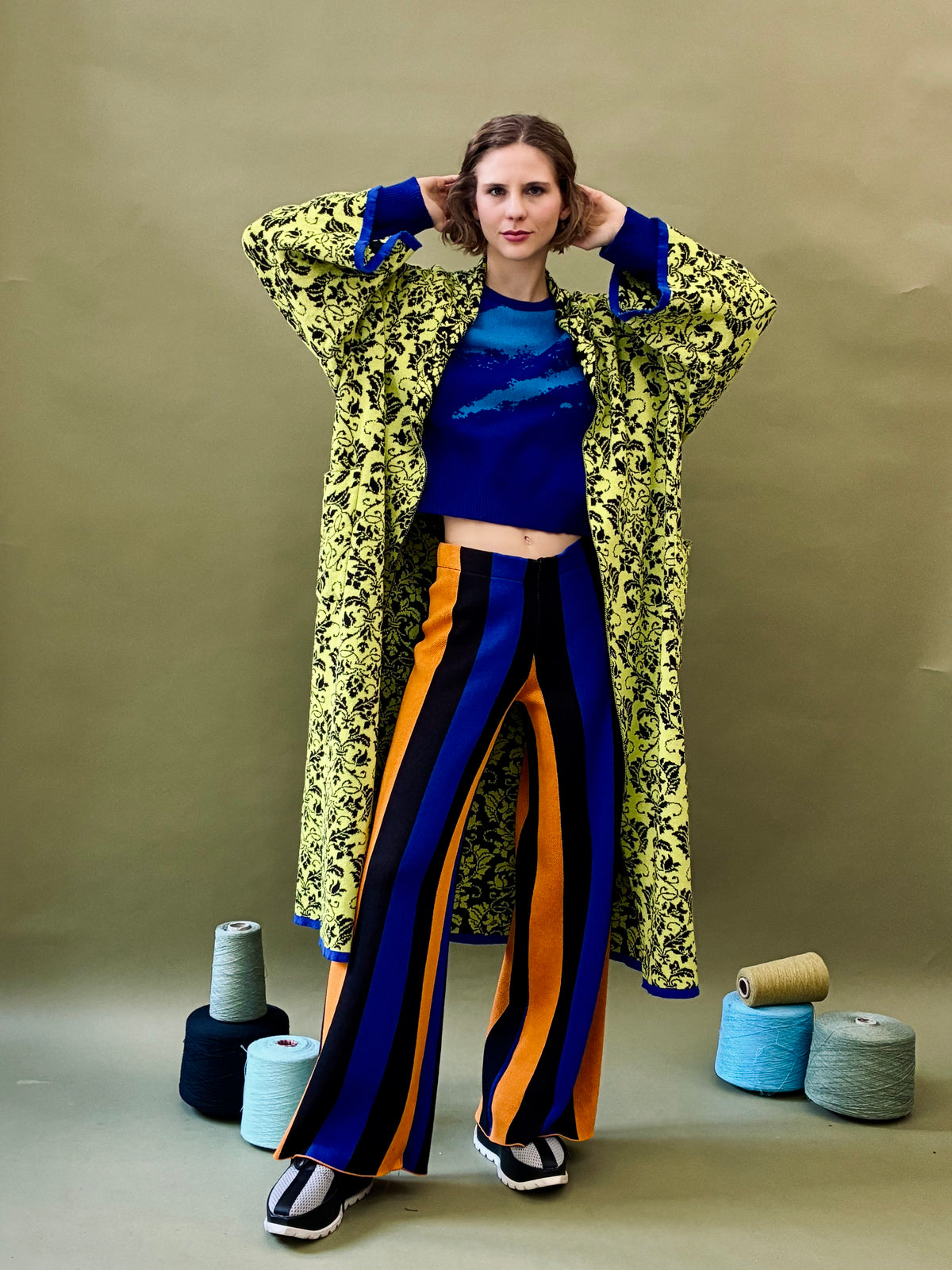 Baroque Kimono Coat