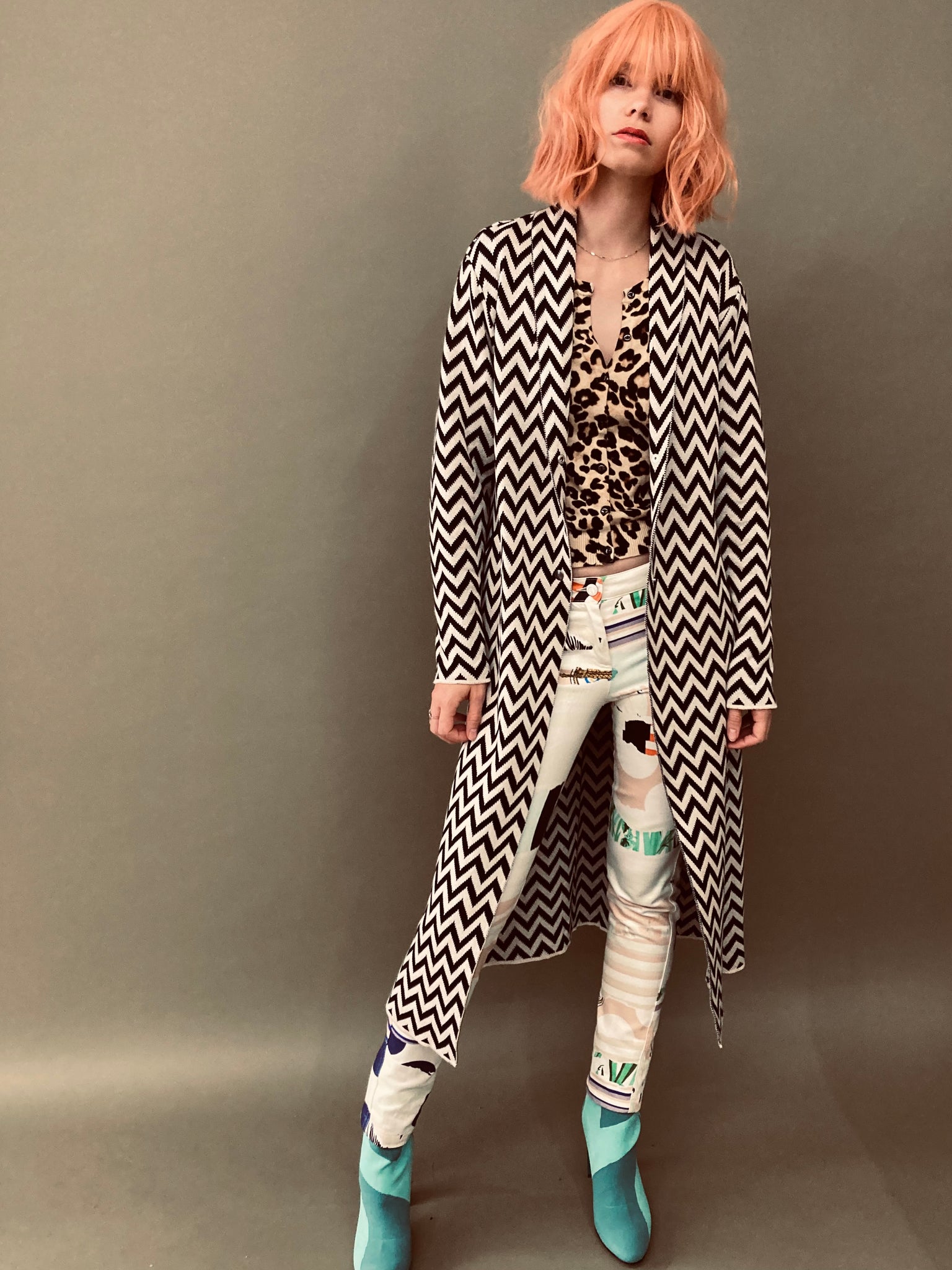 Zigzag Light Coat