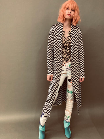 Zigzag Light Coat