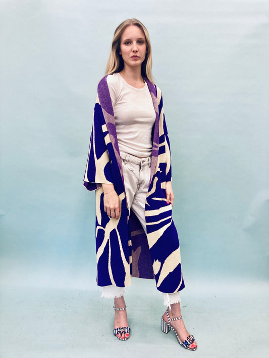 Brush Kimono Coat