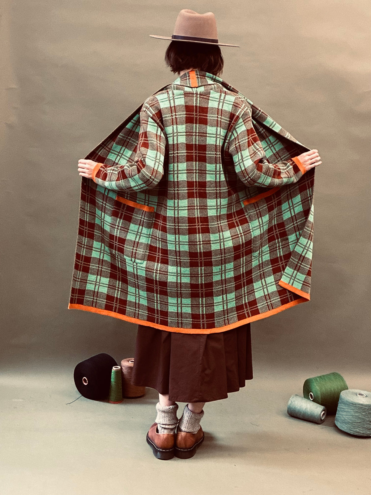 Checkered Coat