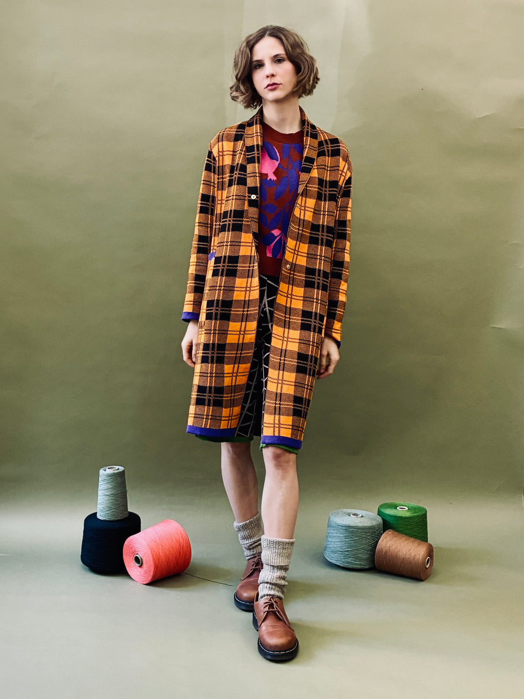 Checkered Coat