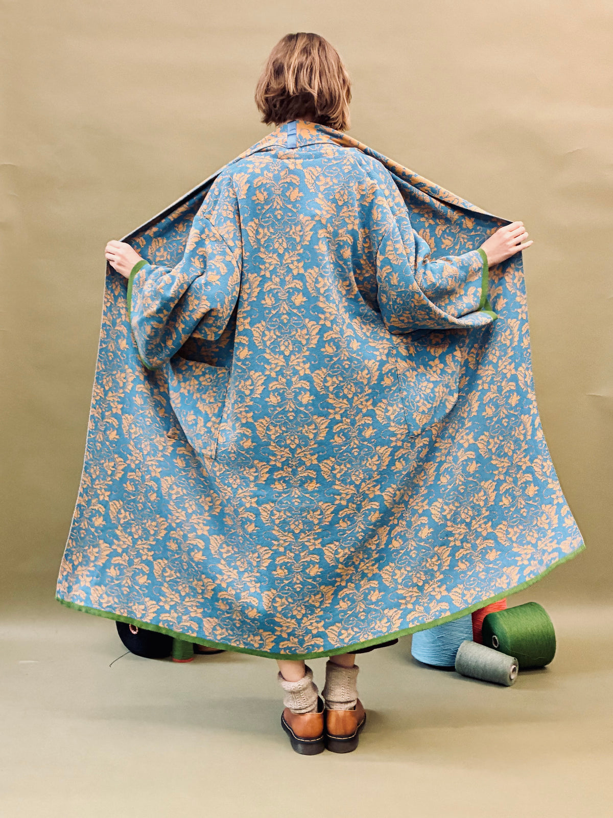 Baroque Kimono Coat