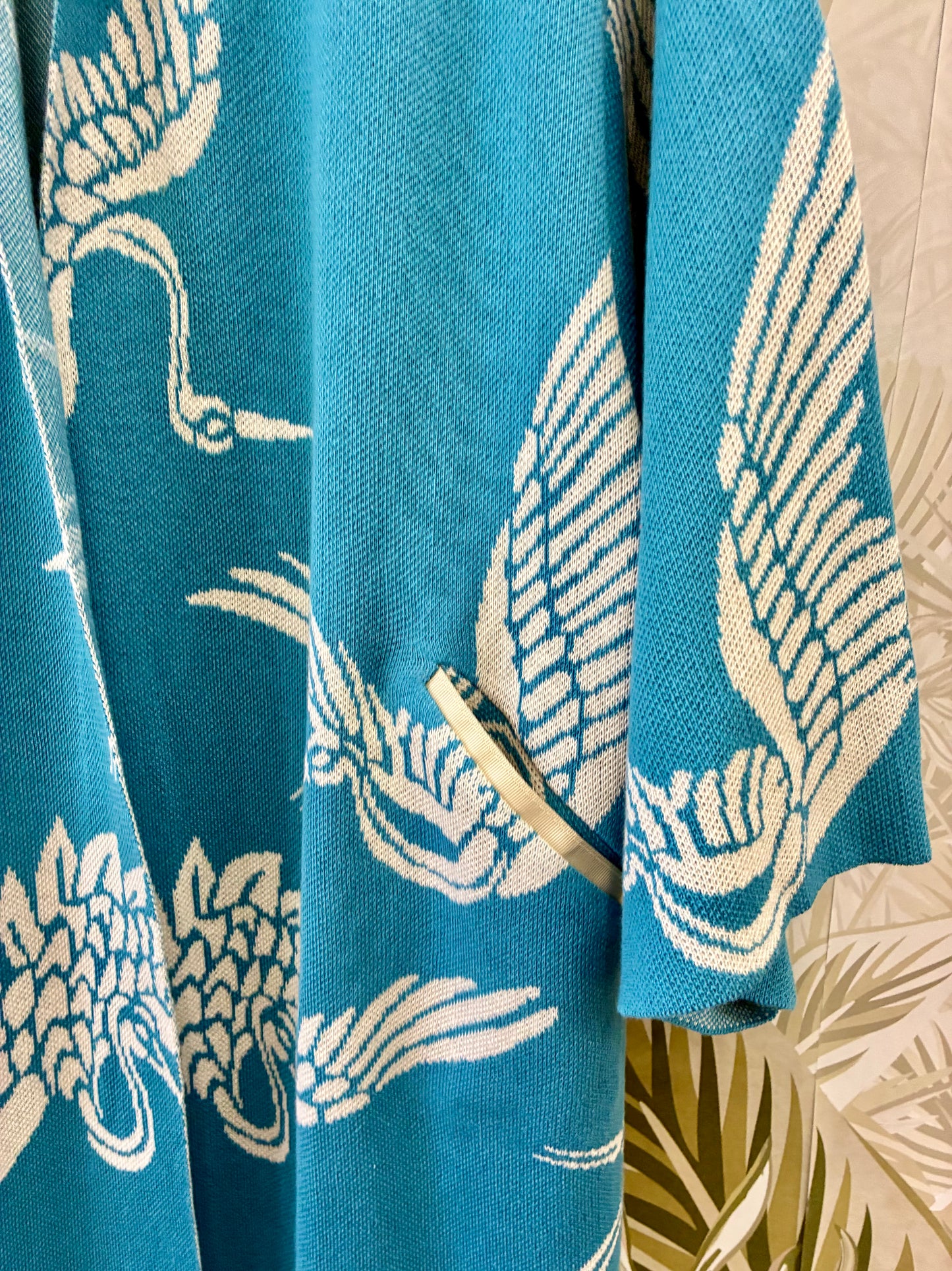 Crane Kimono Coat
