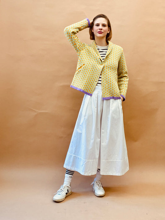 Tile Short Coat