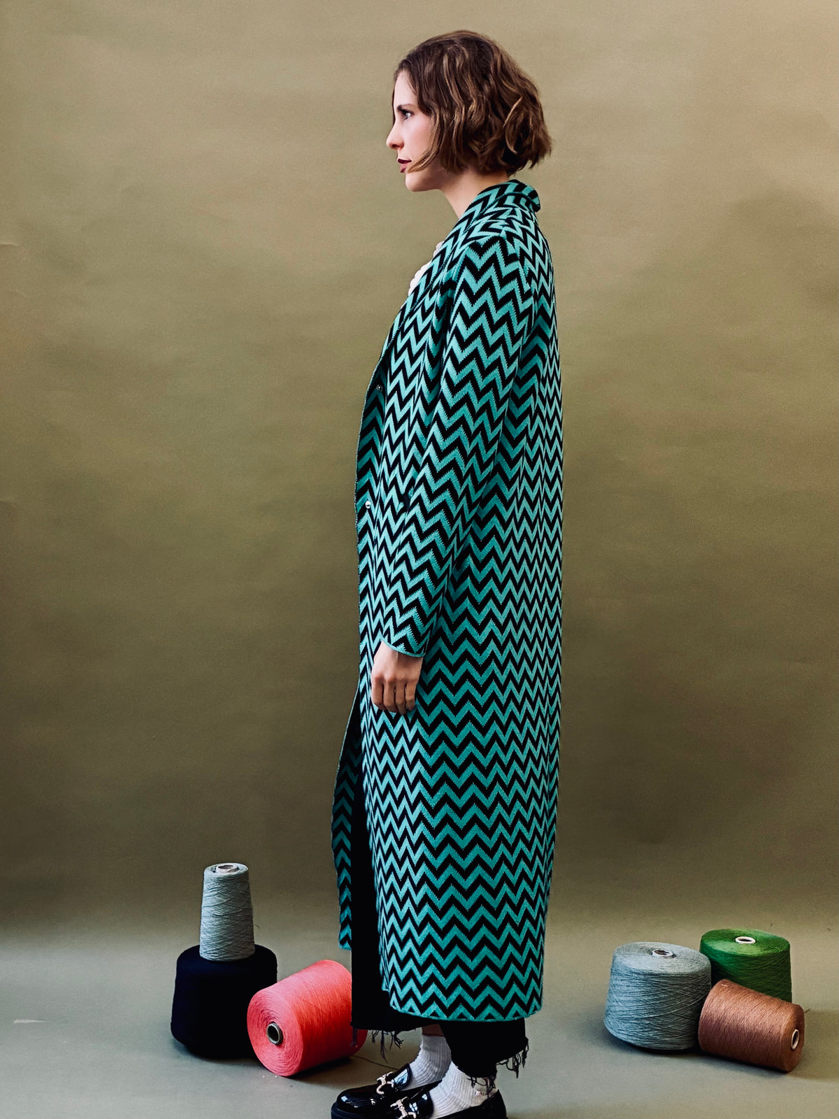 Zigzag Light Coat