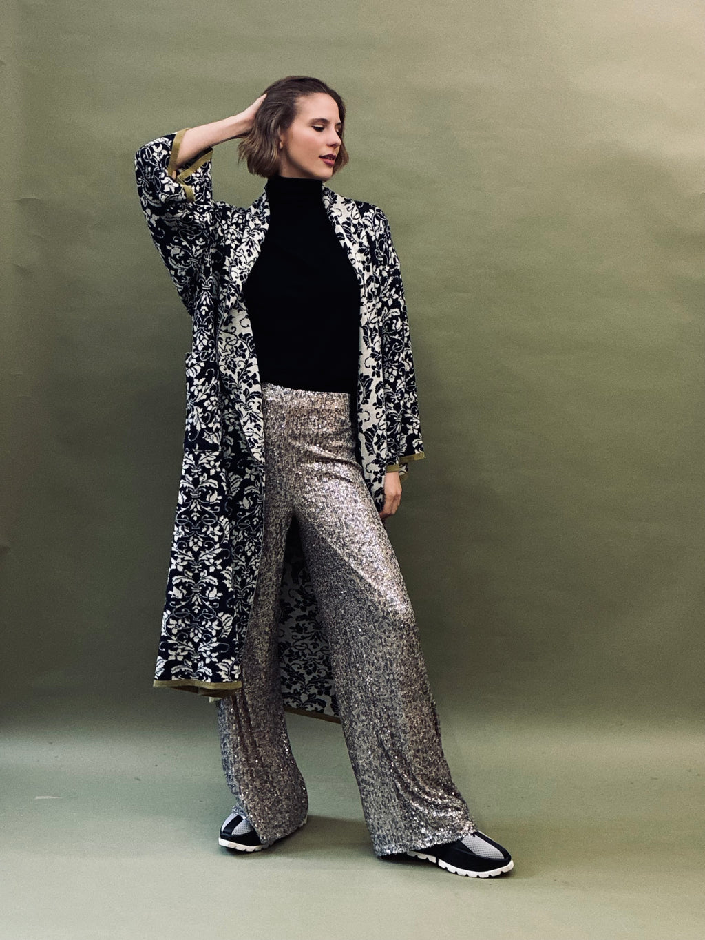 Baroque Kimono Coat