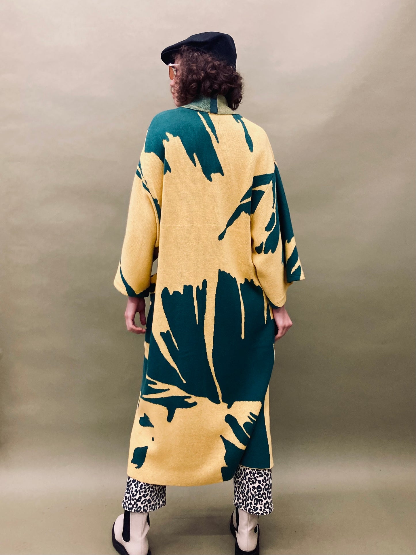 Palm Kimono Coat