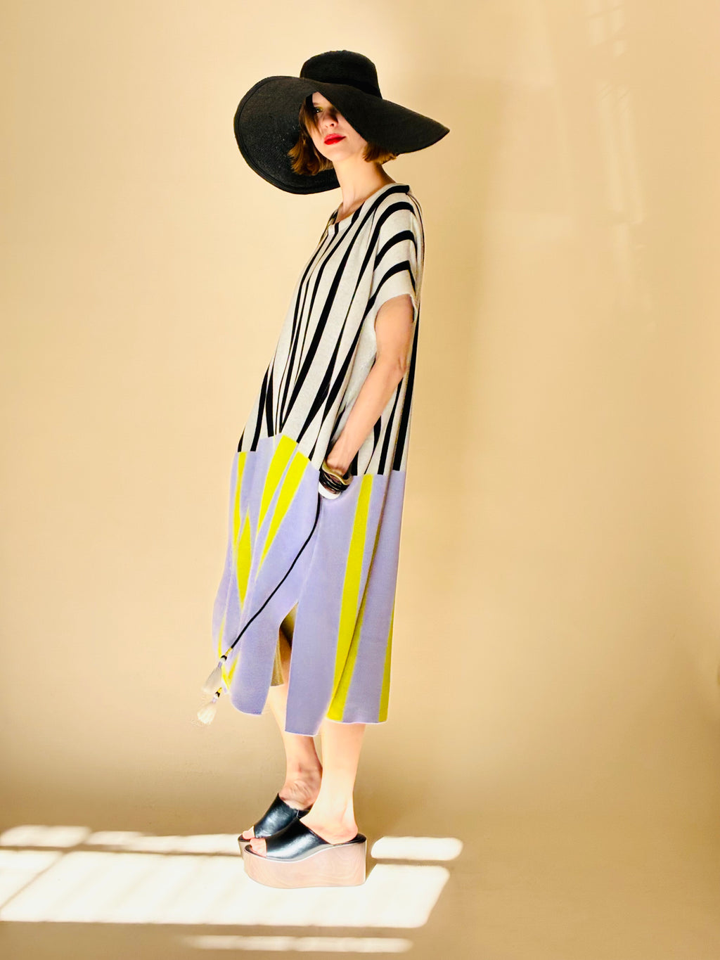 Zoe Poncho Dress