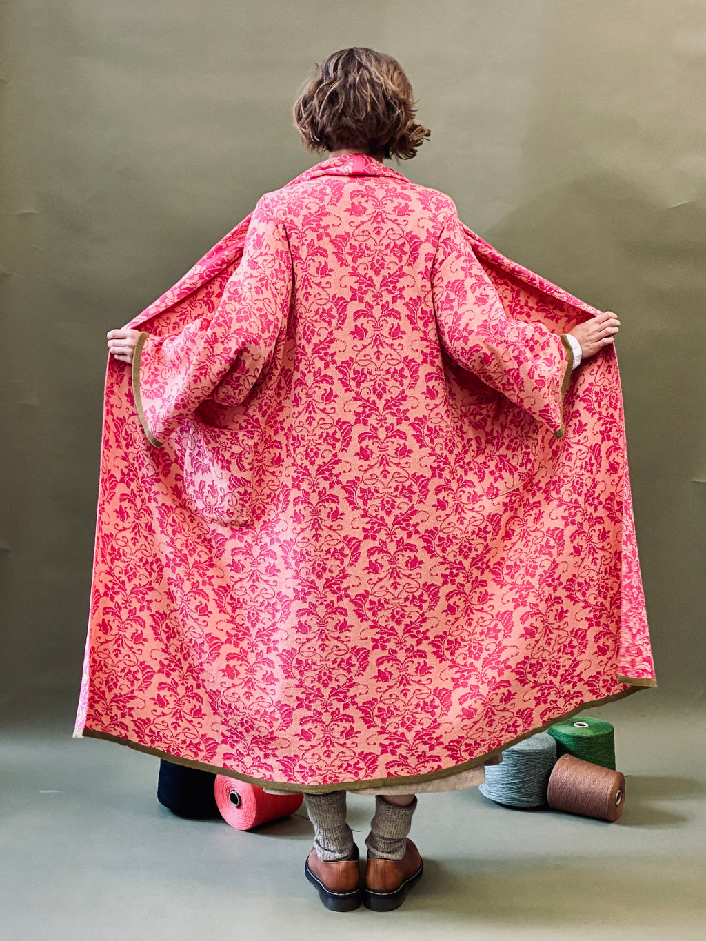 Baroque Kimono Coat