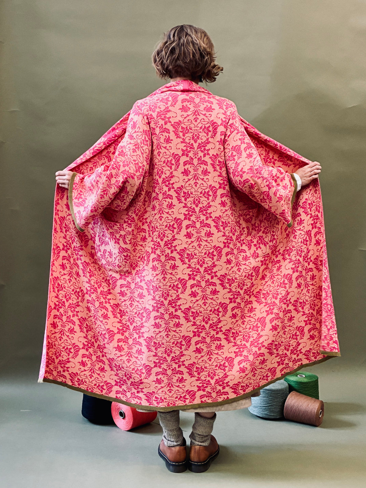 Baroque Kimono Coat