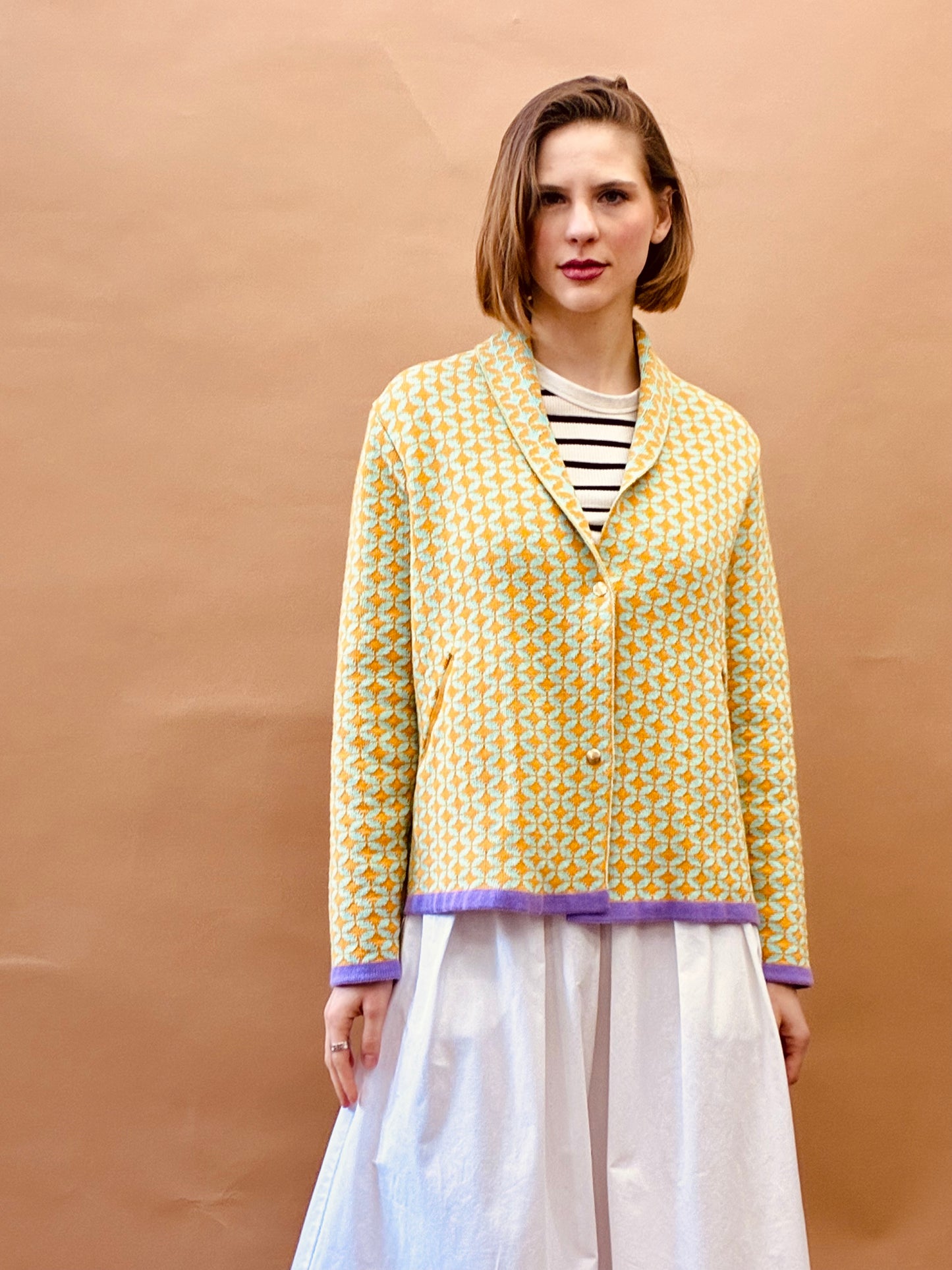 Tile Short Coat