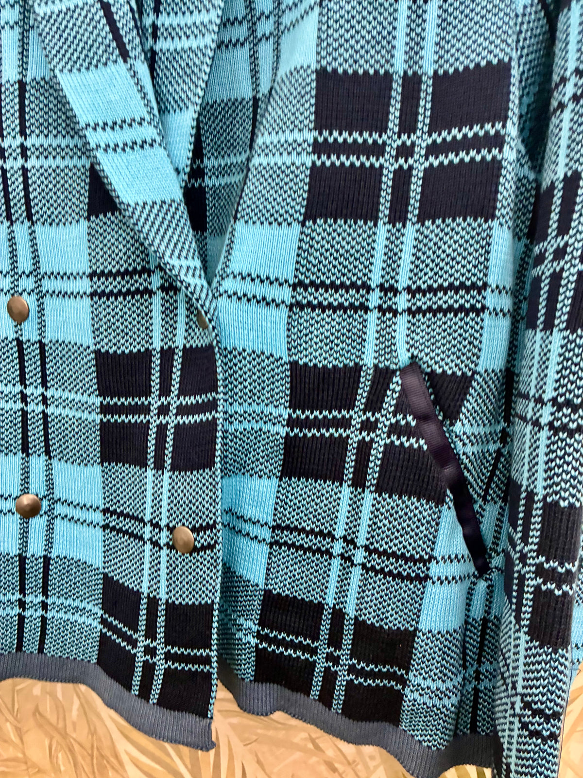Checkered Short Coat