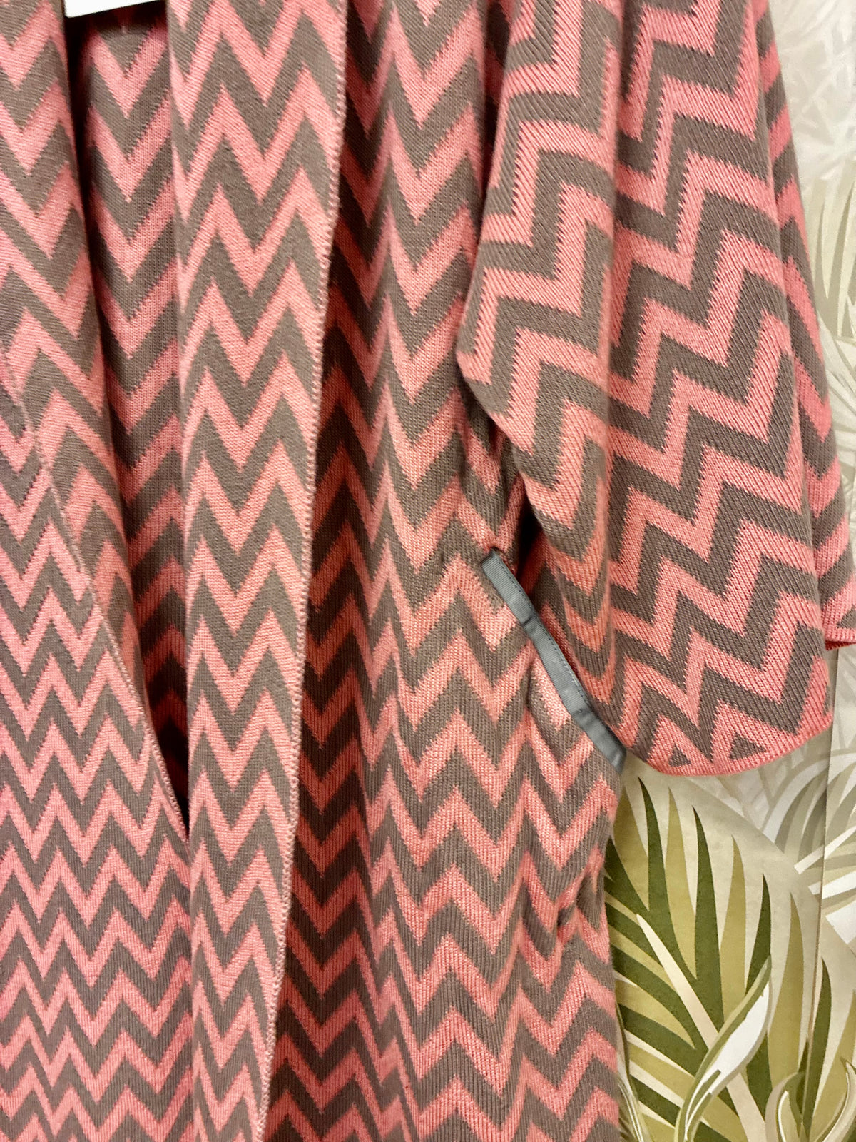 Zigzag Kimono Coat