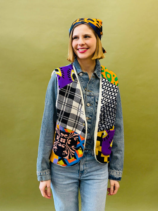 Martha Patchwork Vest No.10