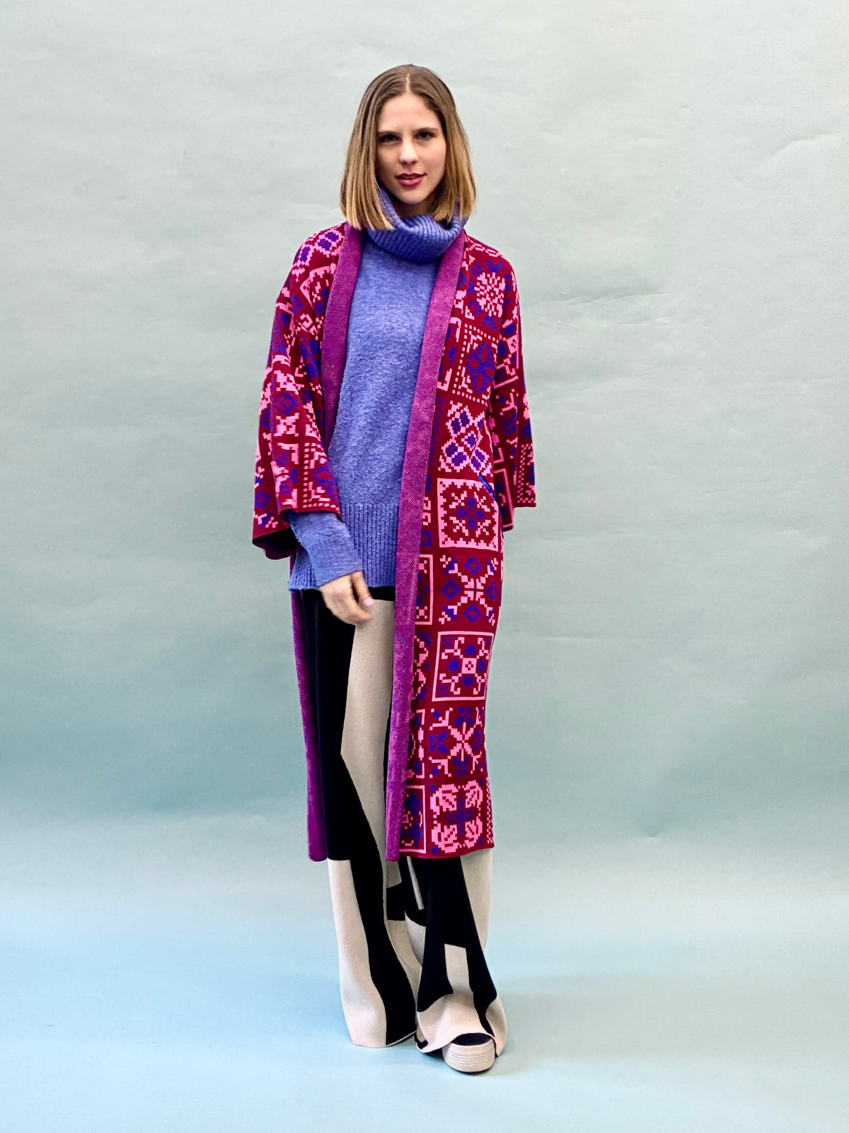 Folk Kimono Coat