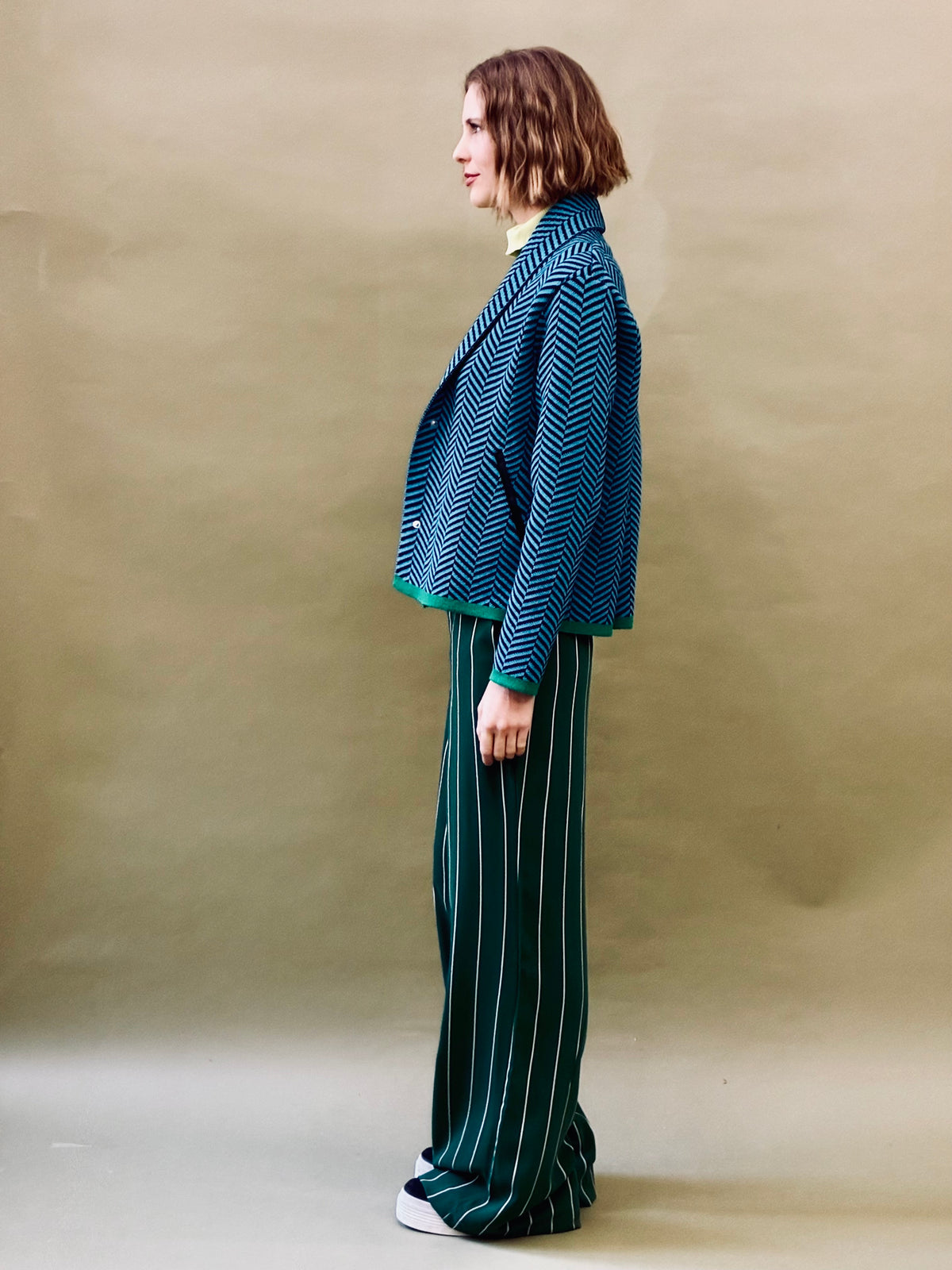 Fishbone Short Coat