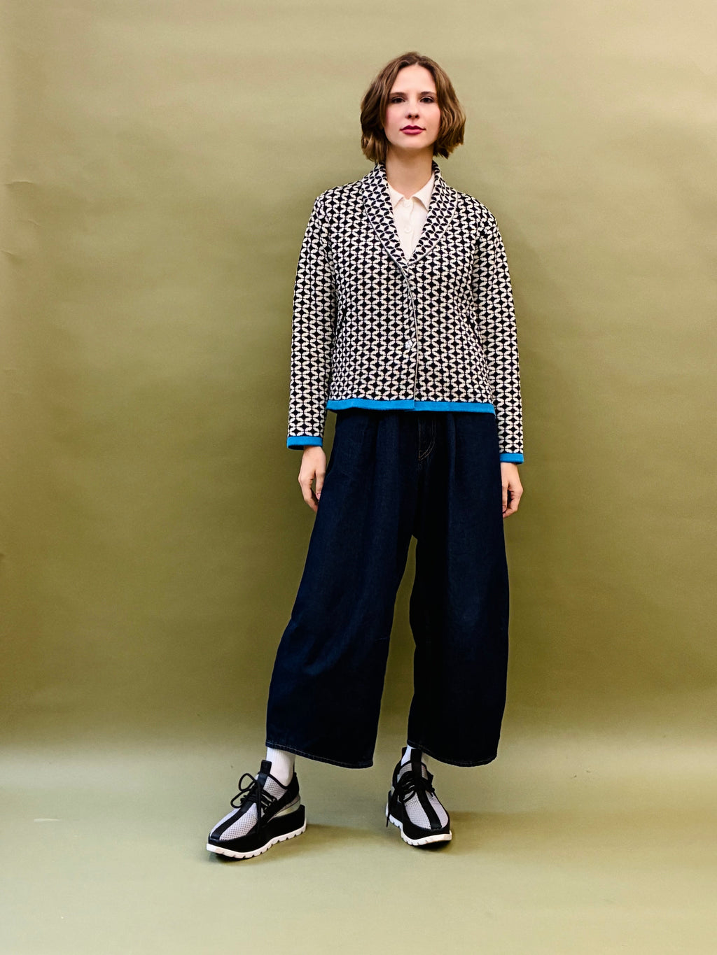 Tile Short Coat