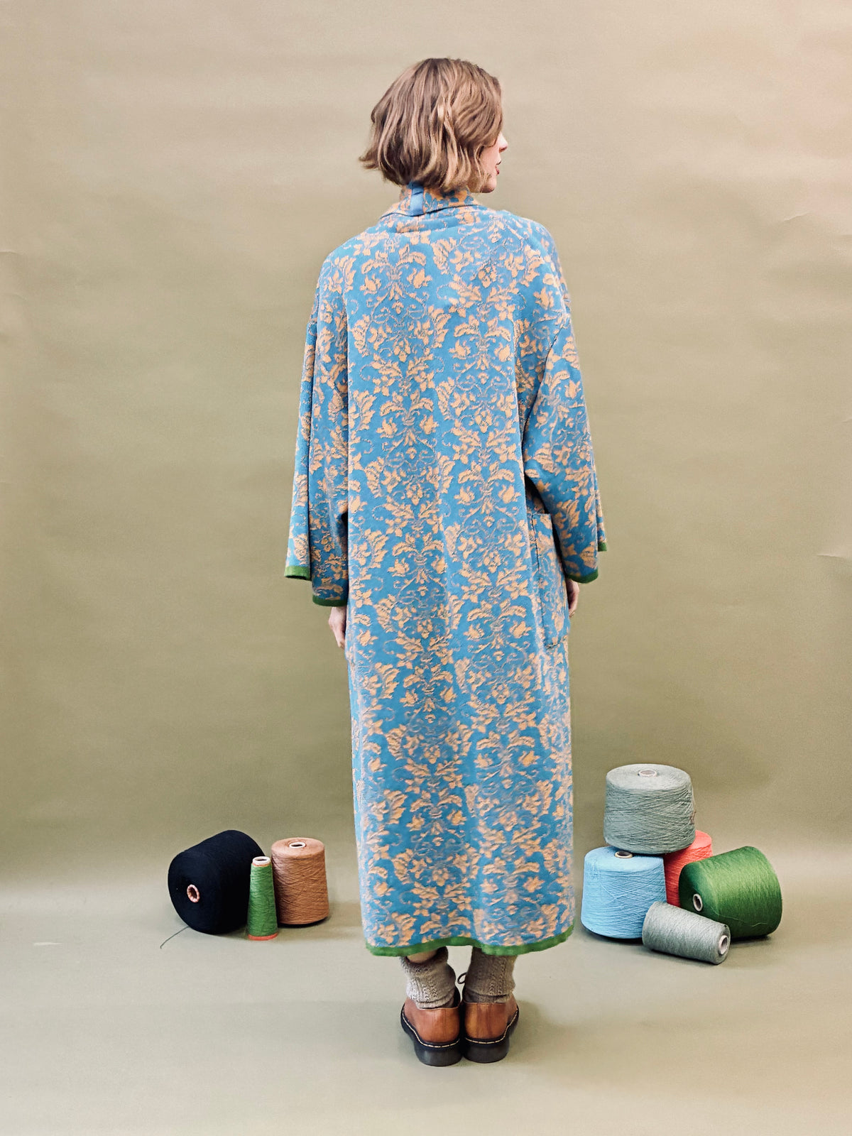 Baroque Kimono Coat