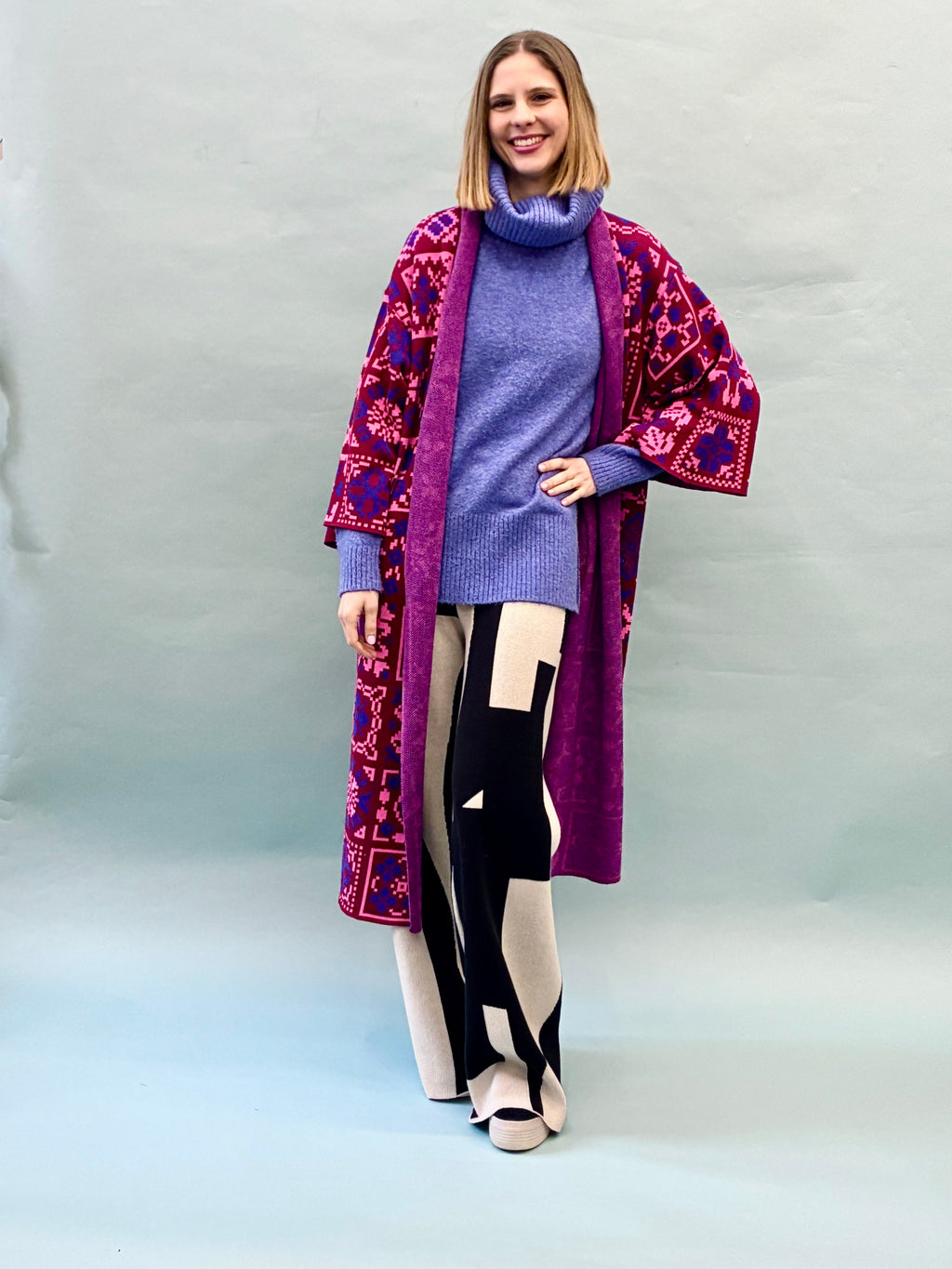 Folk Kimono Coat
