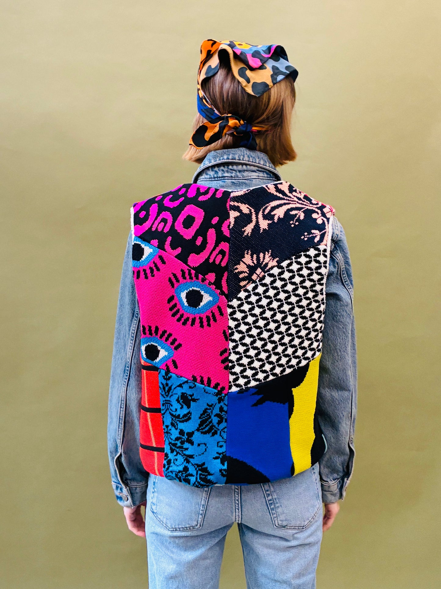 Martha Patchwork Vest No.11