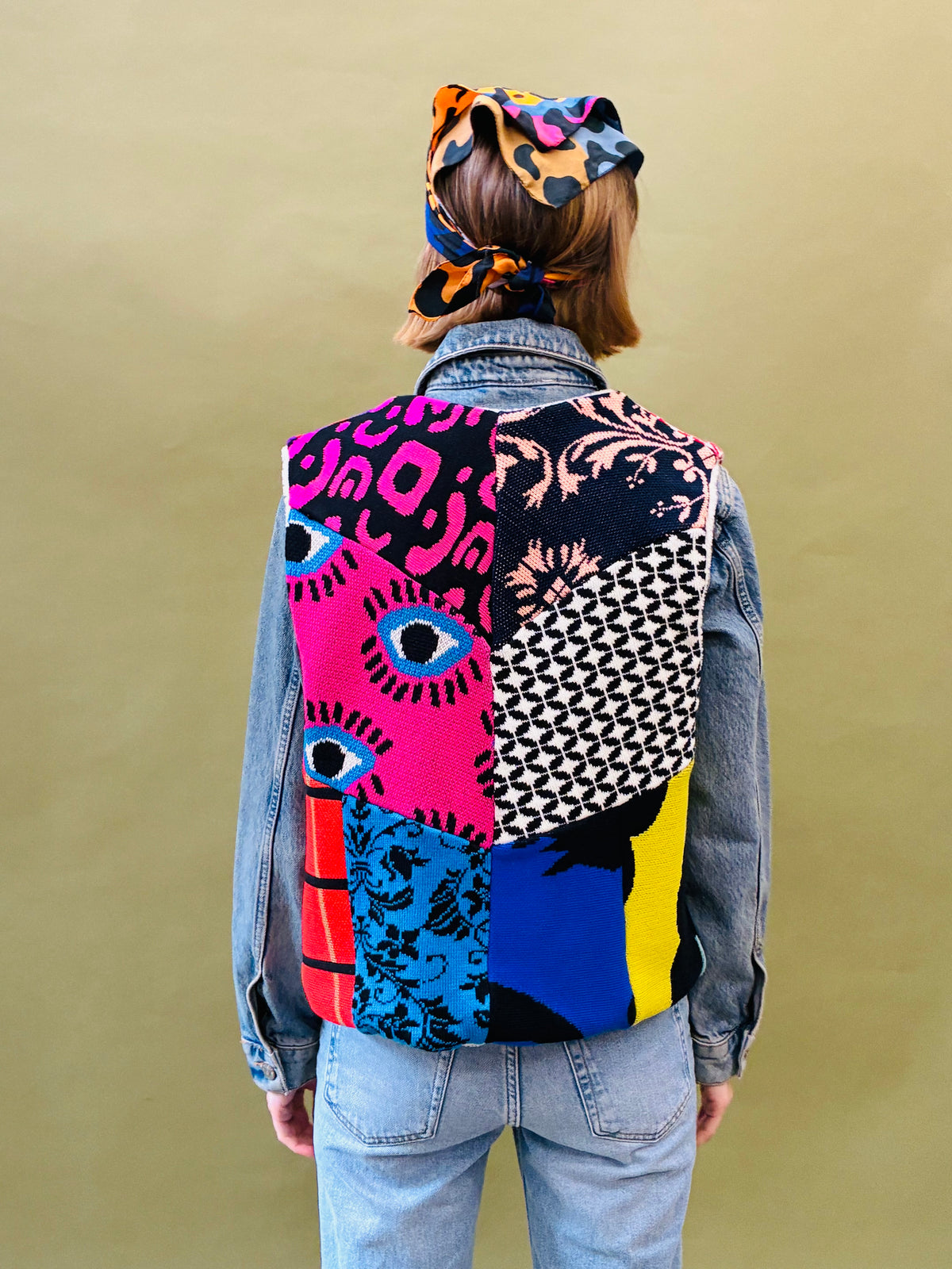 Martha Patchwork Vest No.11