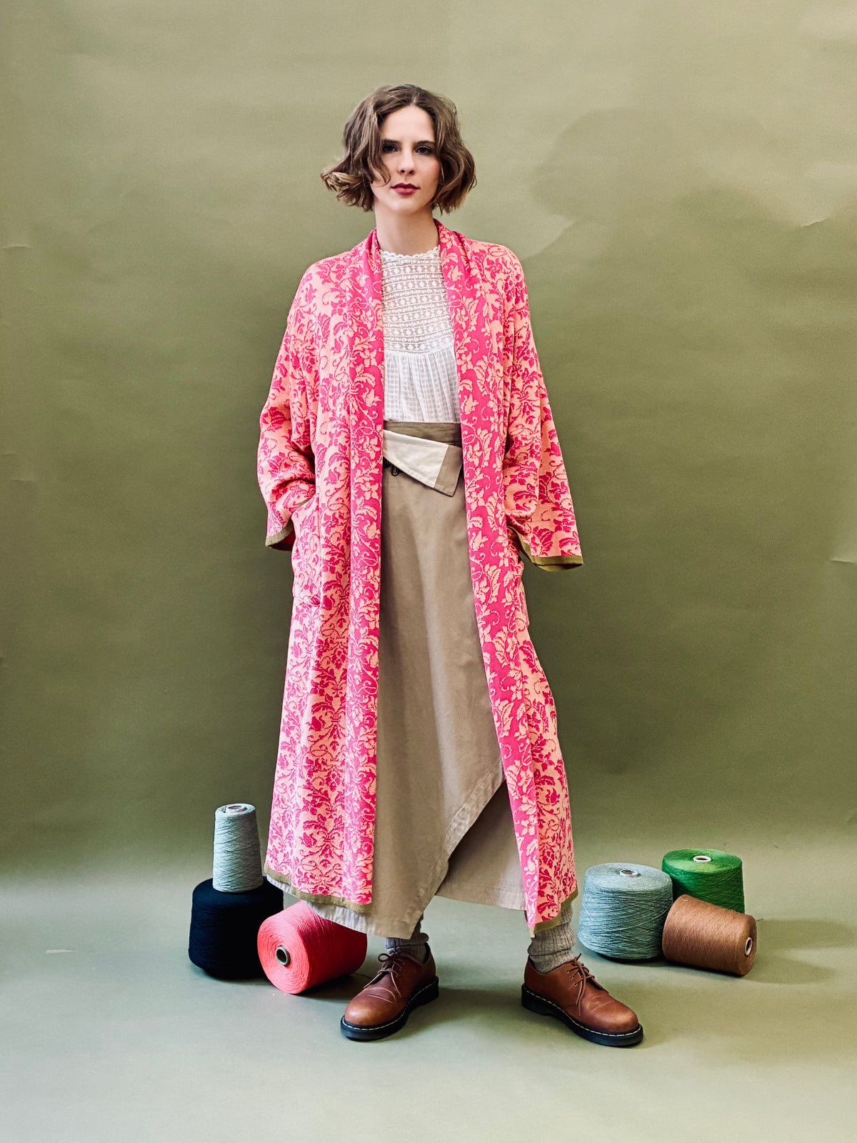 Baroque Kimono Coat