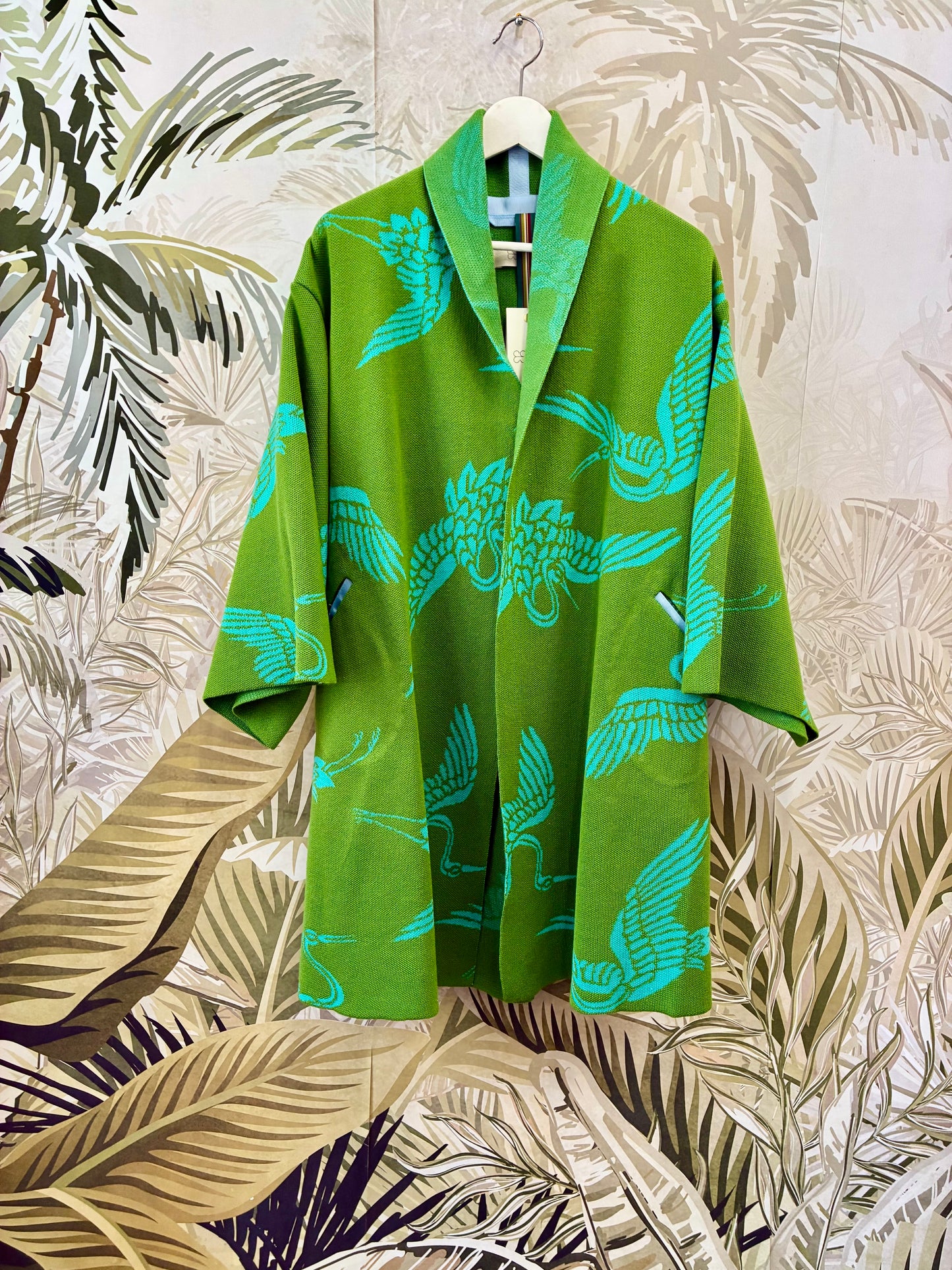 Crane Kimono Coat