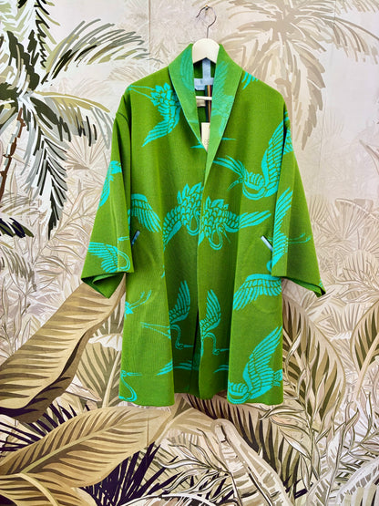 Crane Kimono Coat