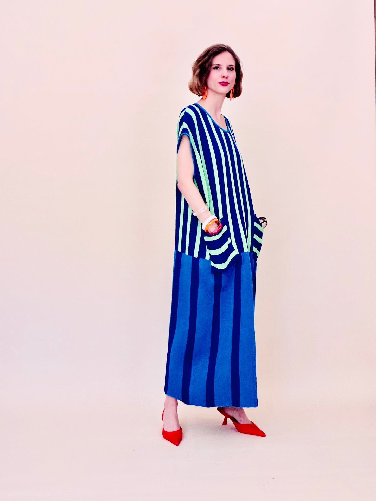 Zoe Poncho Dress