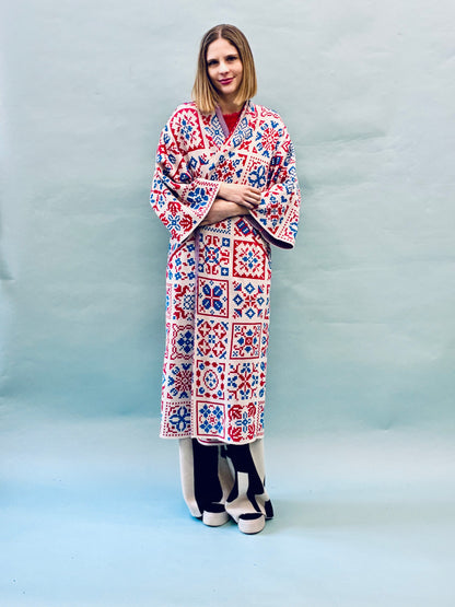 Folk Kimono Coat