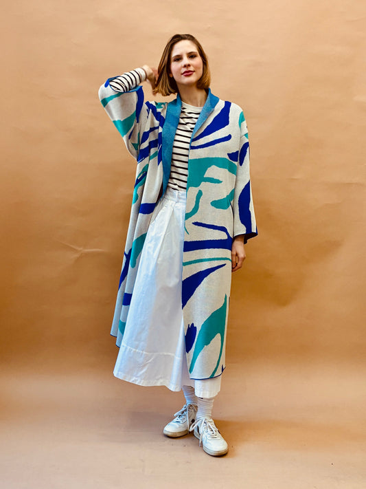 Brush Kimono Coat
