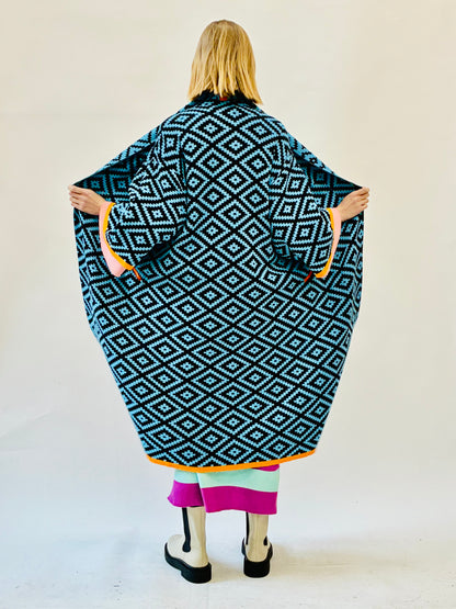 Aztec Kimono Coat