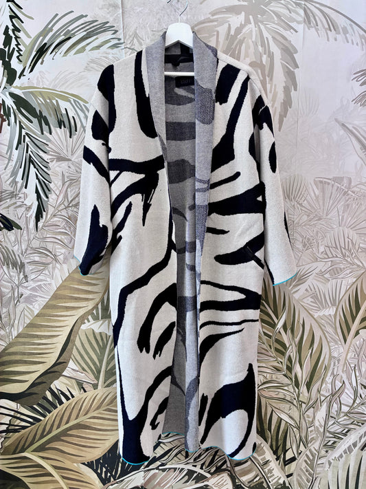 Brush Kimono Coat