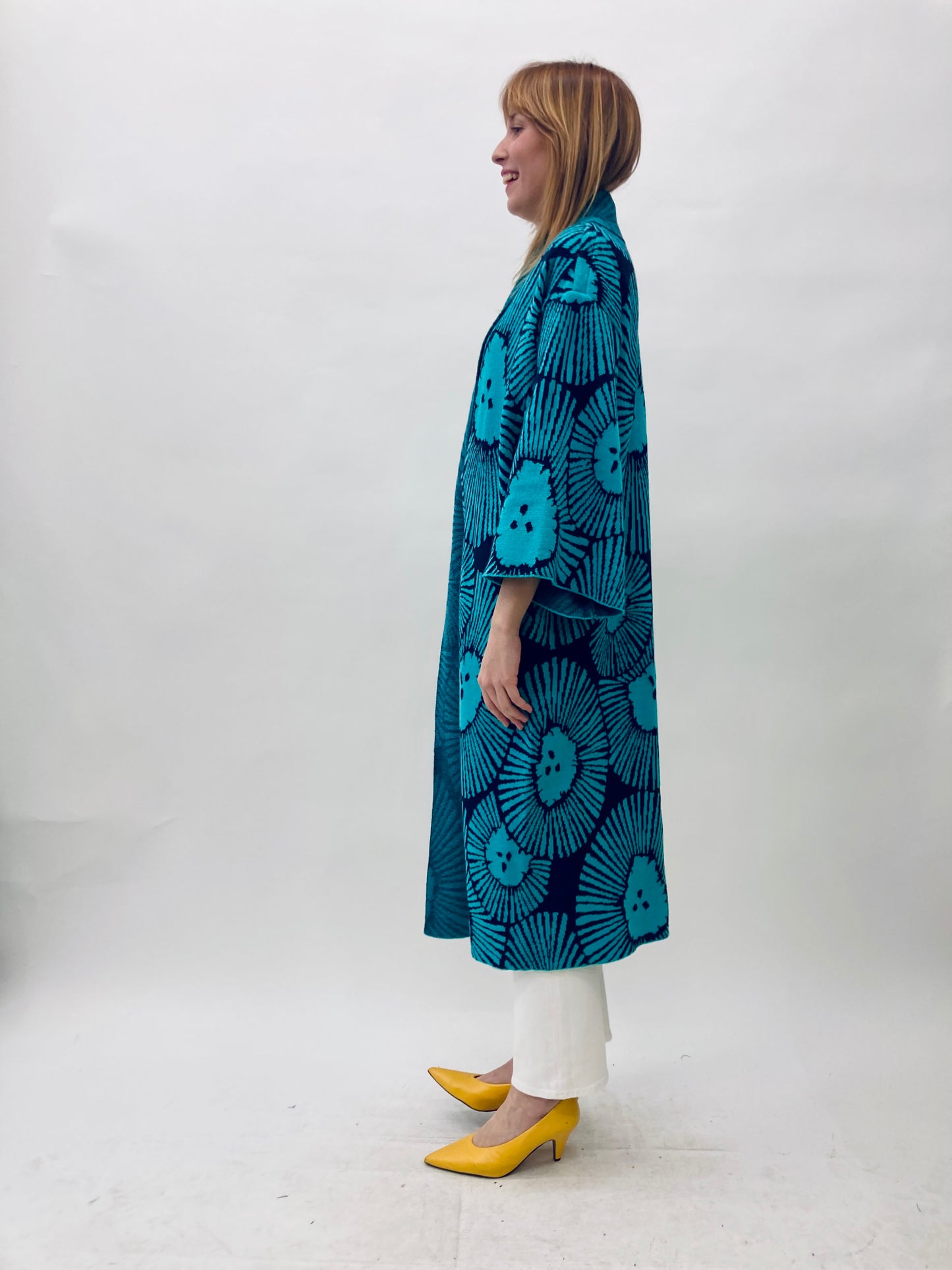 Sunflower Kimono Coat